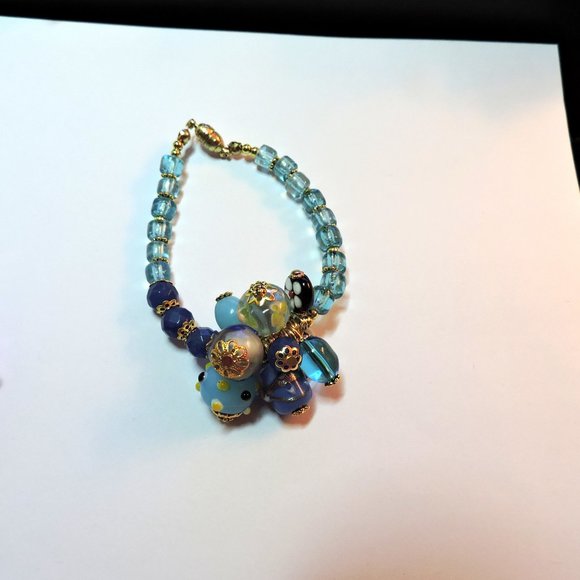 Cha Cha Charm Cluster Bracelets w/magnetic clasp ... CCCCB - Picture 8 of 16